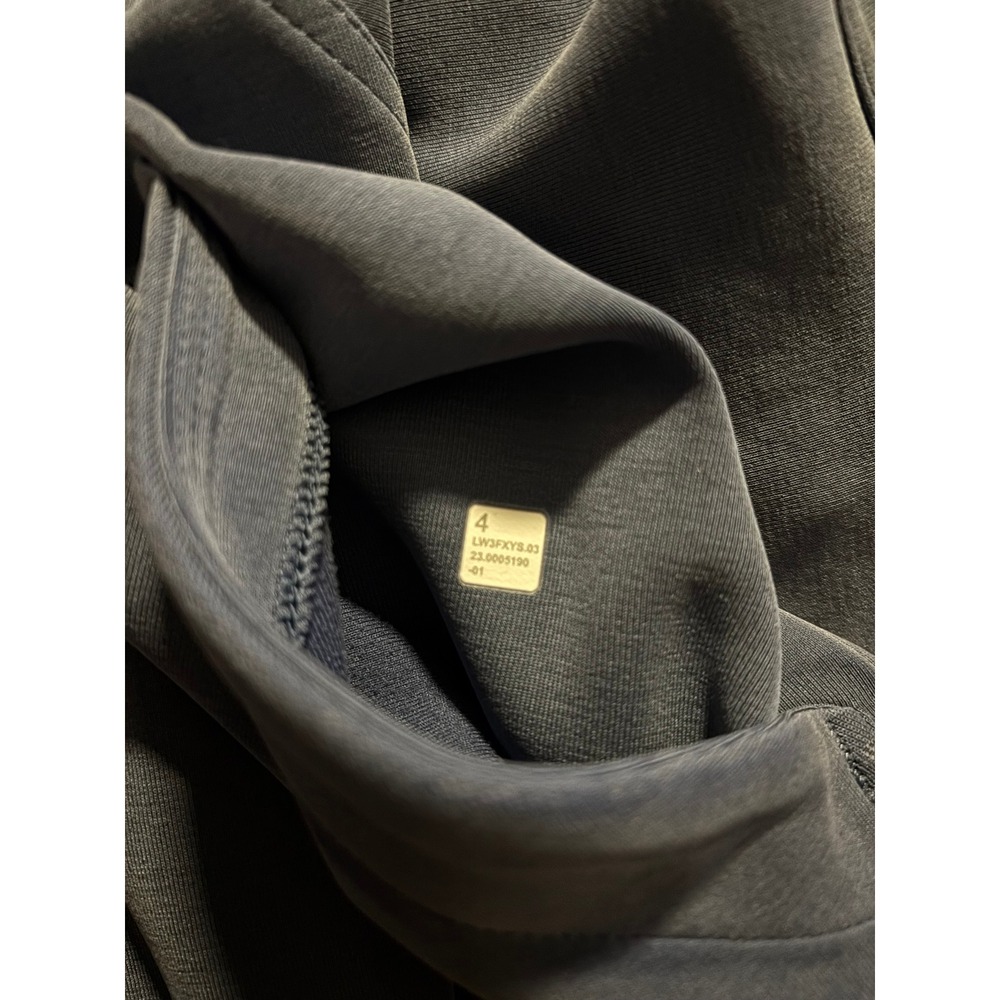 Lululemon Brushed Softstreme Funnel-Neck Full Zip Pitch Blue LW3FXYS EXCELLENT - Picture 9 of 11